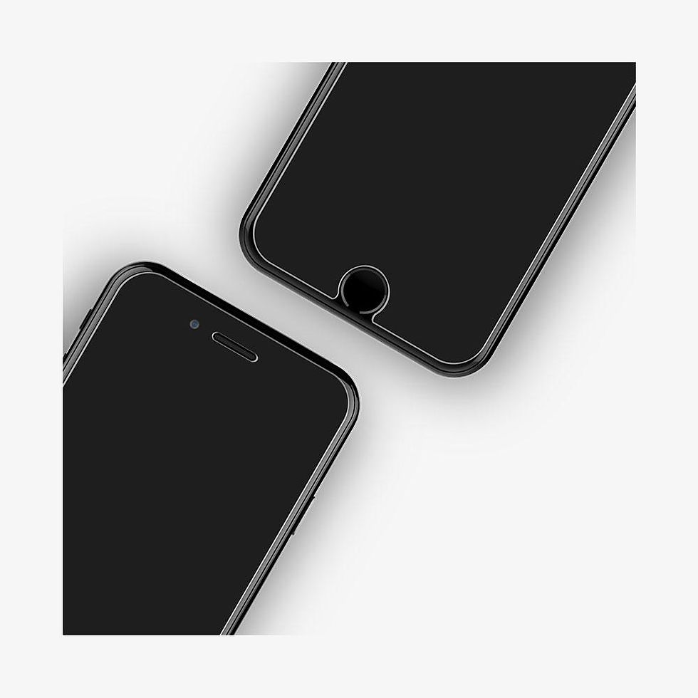 縮圖：半屏透明玻璃貼- iPhone SE (2020)