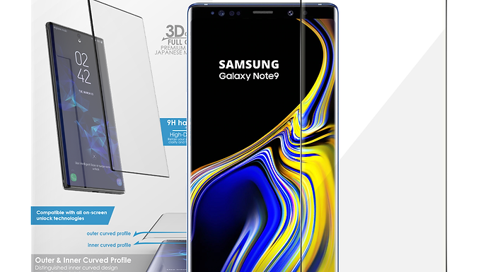 Samsung Note 9-3D Full Glue Full Coverage Screen Protector