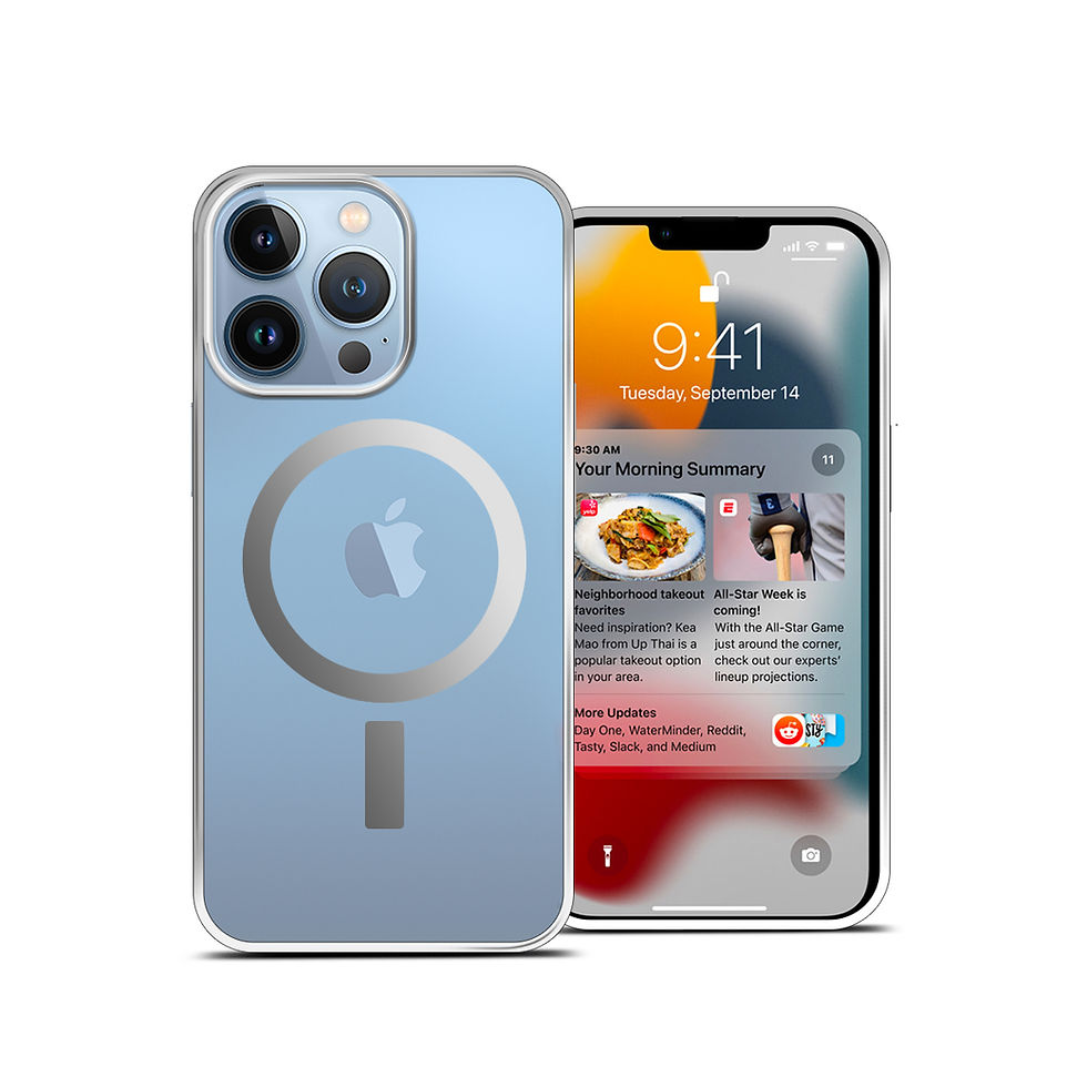 Thumbnail: 【MagCircle】Electroplating Clear Magnetic Case - iPhone 13 Series