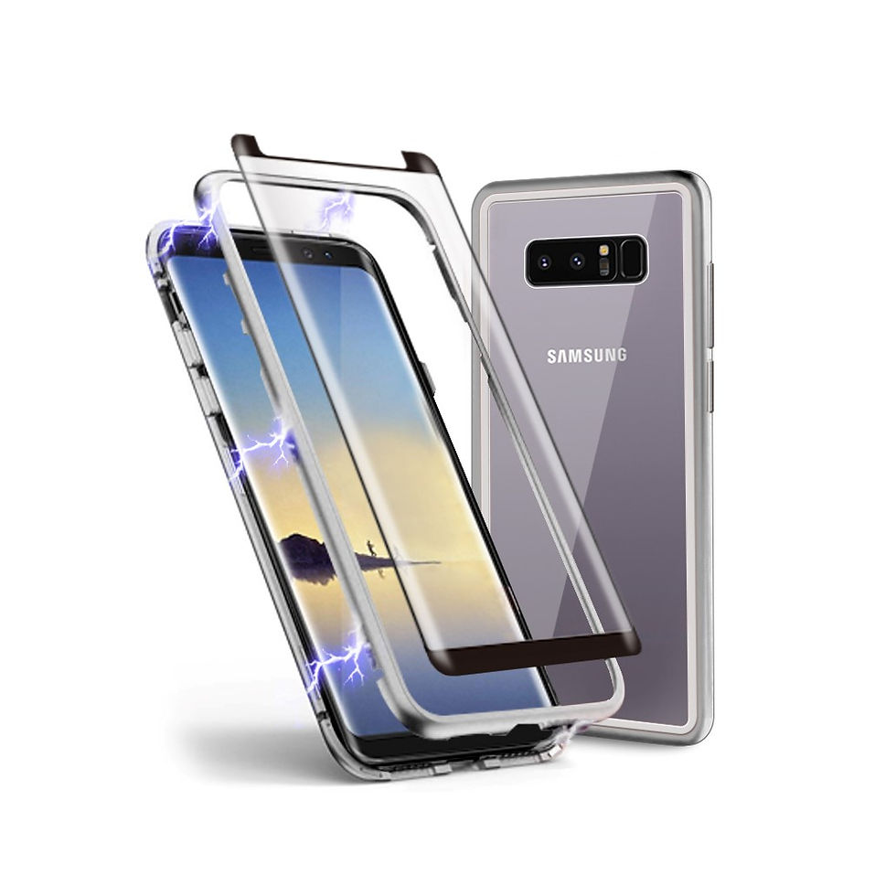 Thumbnail: Samsung Magnetic Absorption Metal Frame Glass Case