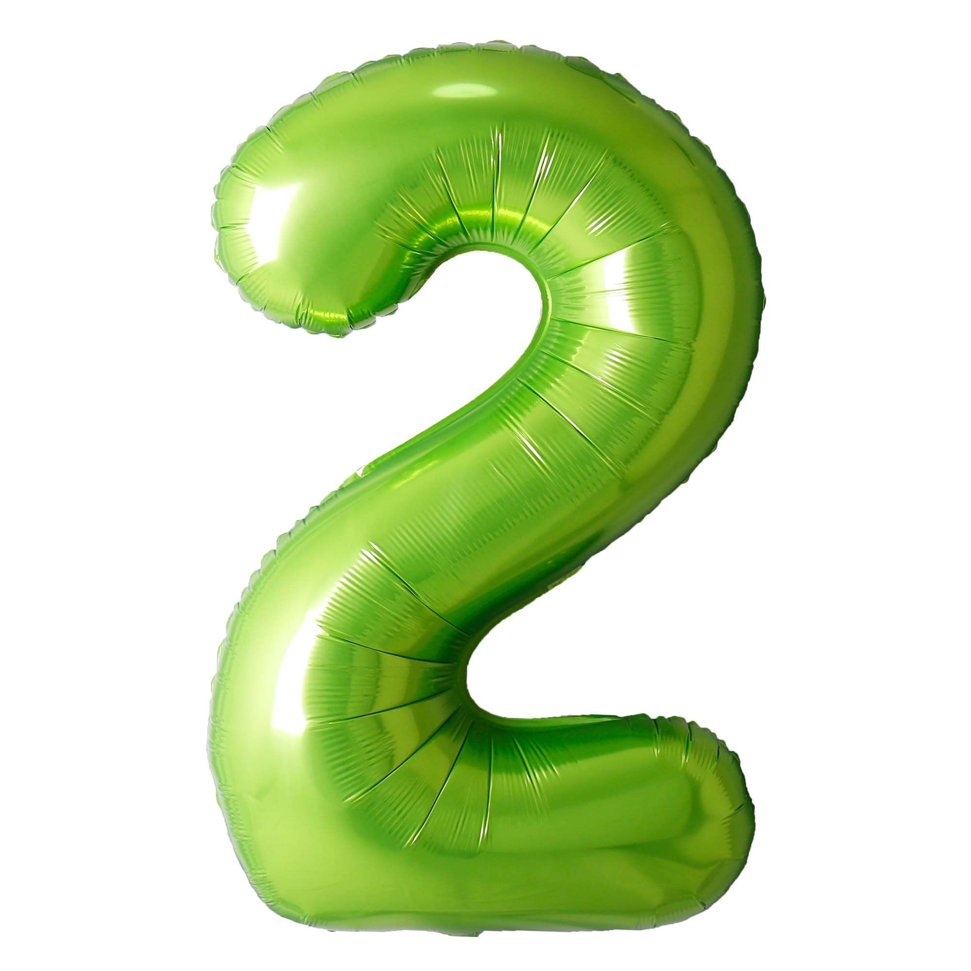 34" Green Number Two