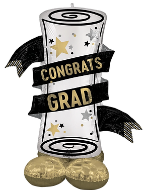 45_ Air Filled Standing Graduation Diploma