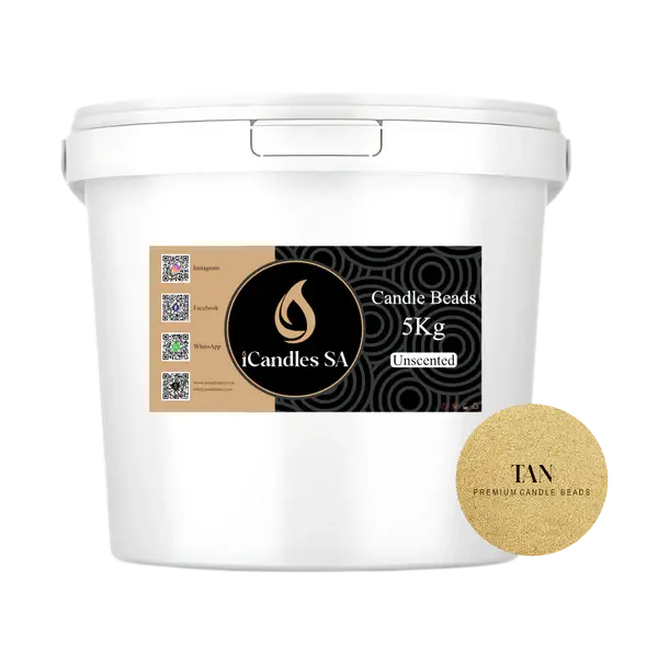 Thumbnail: Candle Beads - Tan+ Wicks