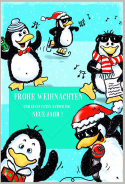 Weihnachten Pinguine