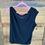 Thumbnail: Norma Kamali Black Cowl Neck Shirt Size Small