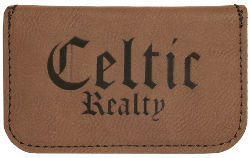 Thumbnail: Soft Leatherette Business Card Holder