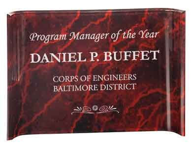 Crescent Marbleized Acrylics