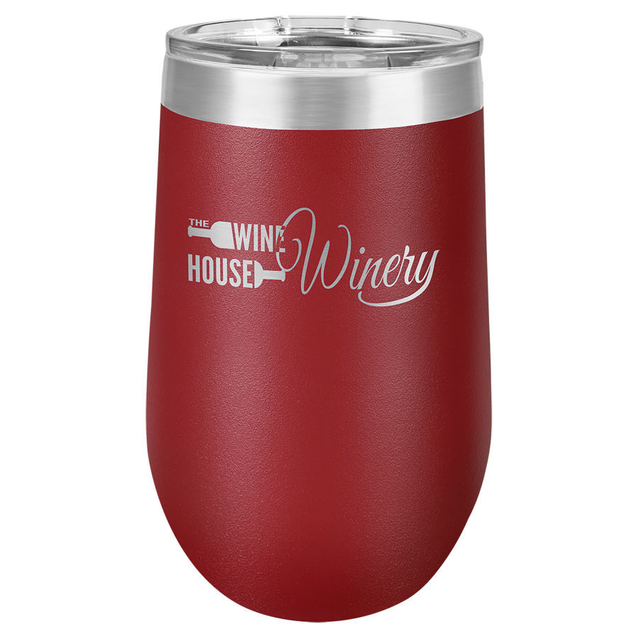 Thumbnail: Stemless Wine Glasses Powder Coated 16 oz.