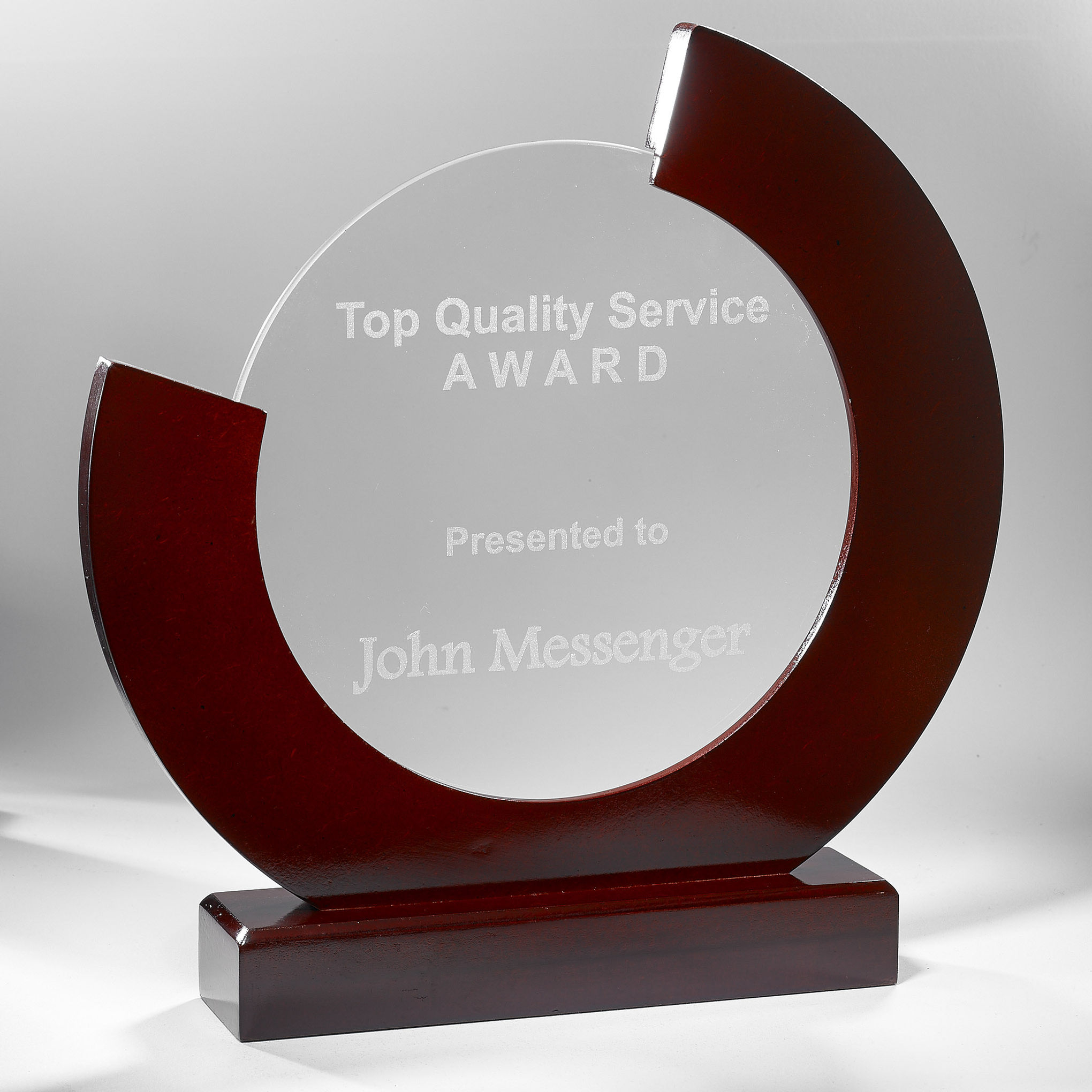 Wood & Glass Circle Award