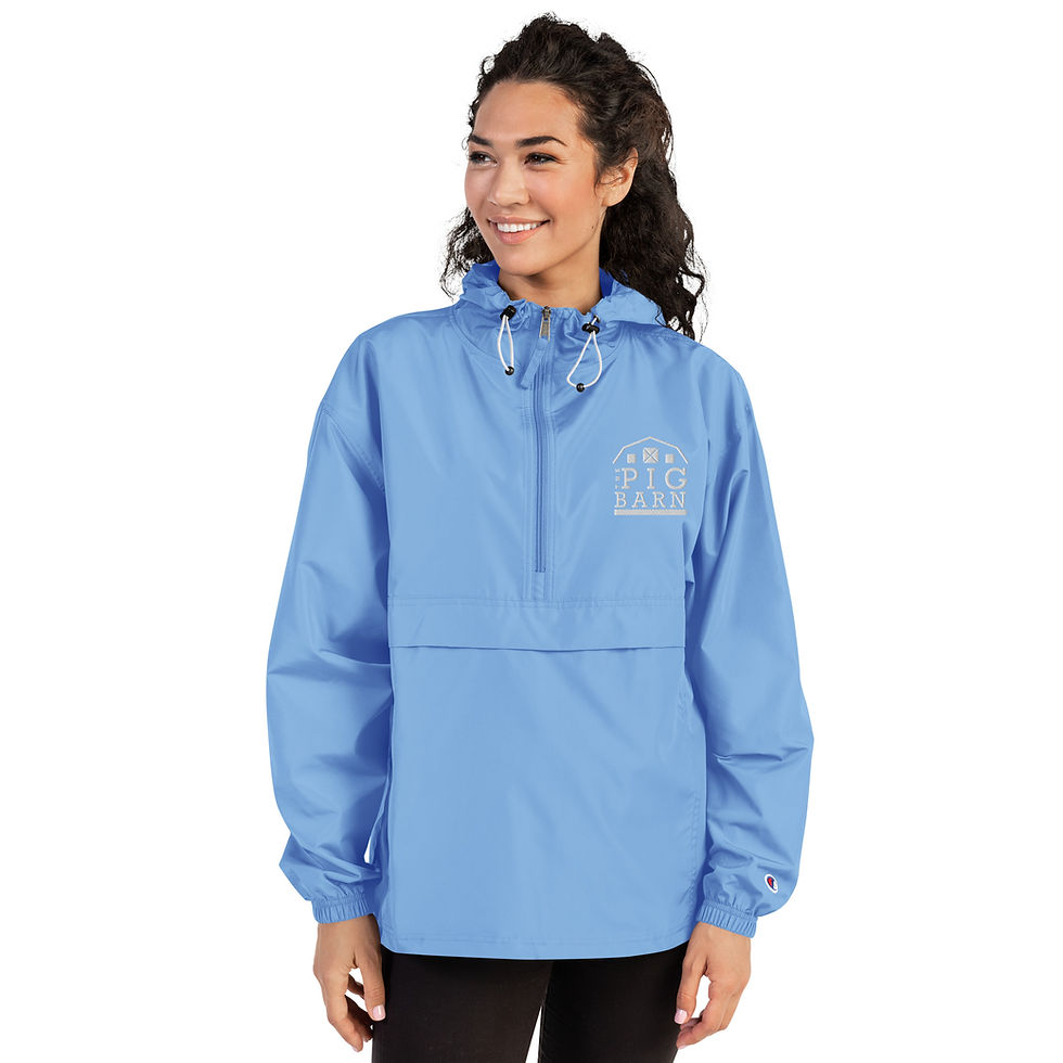 Thumbnail: Embroidered Champion Packable Jacket