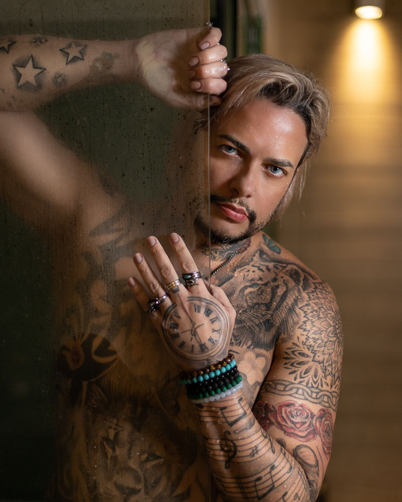 Ensaio sensual masculino