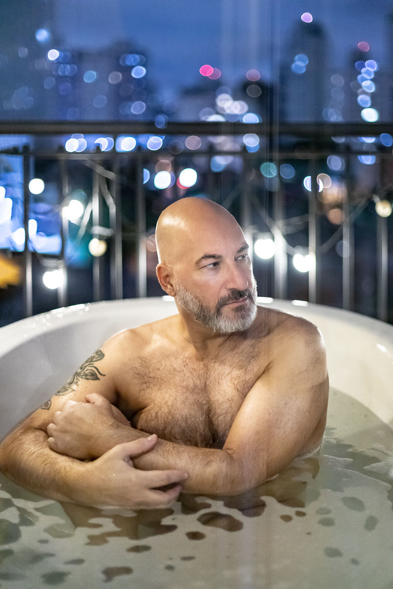 Ensaio sensual masculino