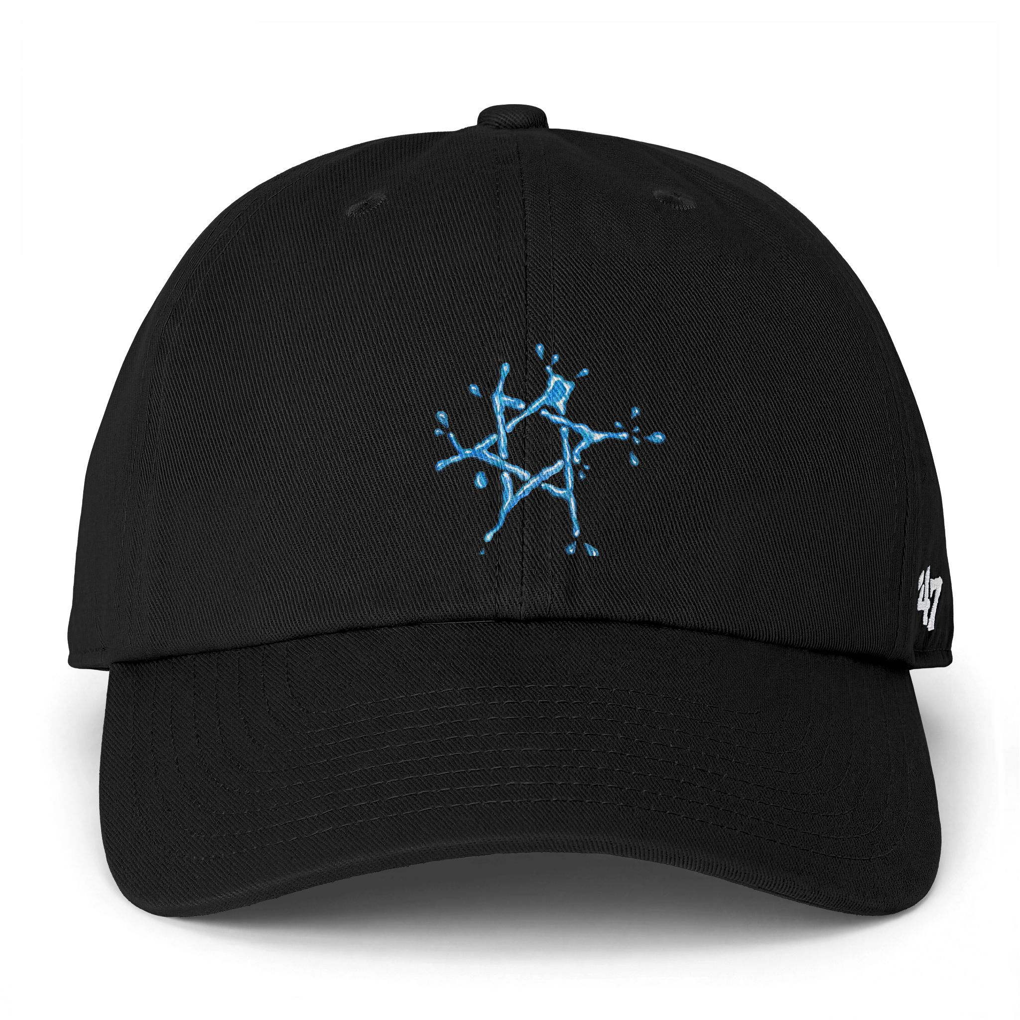 Water Splash Star of David Clean Up Cap