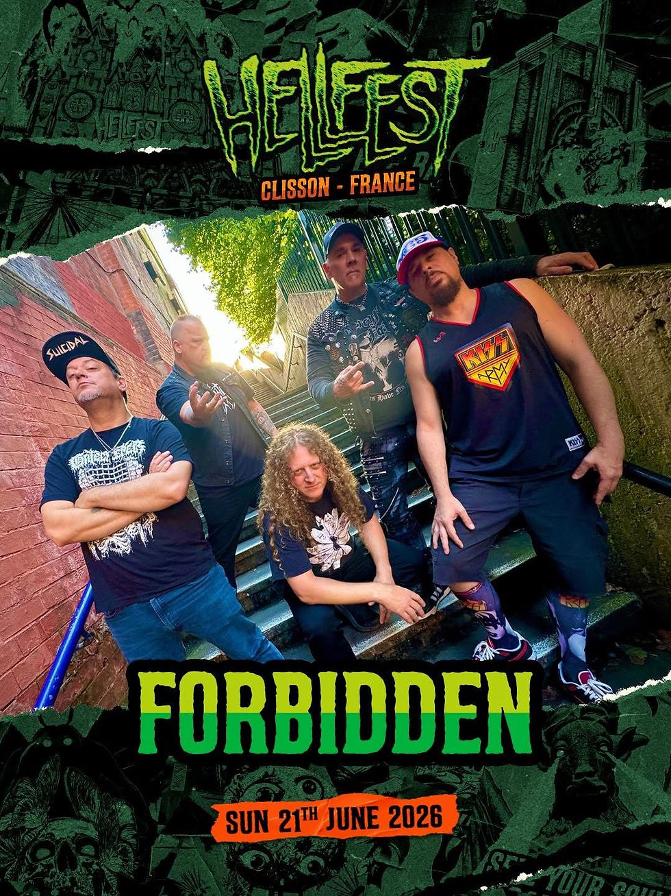 Forbidden Announced for Hellfest Festival (France)
