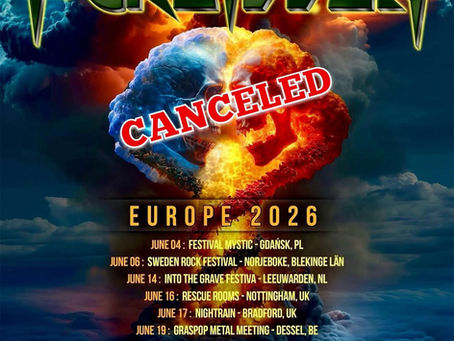 June European Dates Canceled
