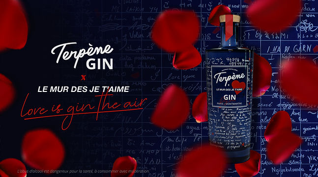 Terpene gin edition le mur des je t'aime