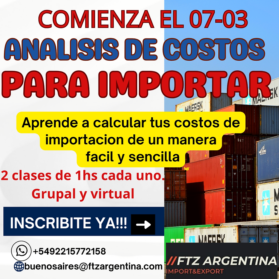 Aprenda a analizar los costos de importacion