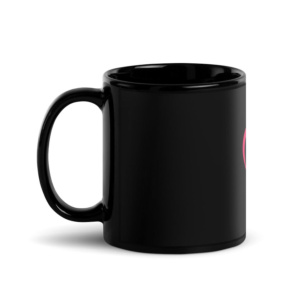 Thumbnail: Black Glossy Mug
