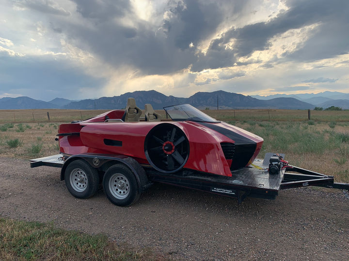 VonMercier Arosa electric hovercraft