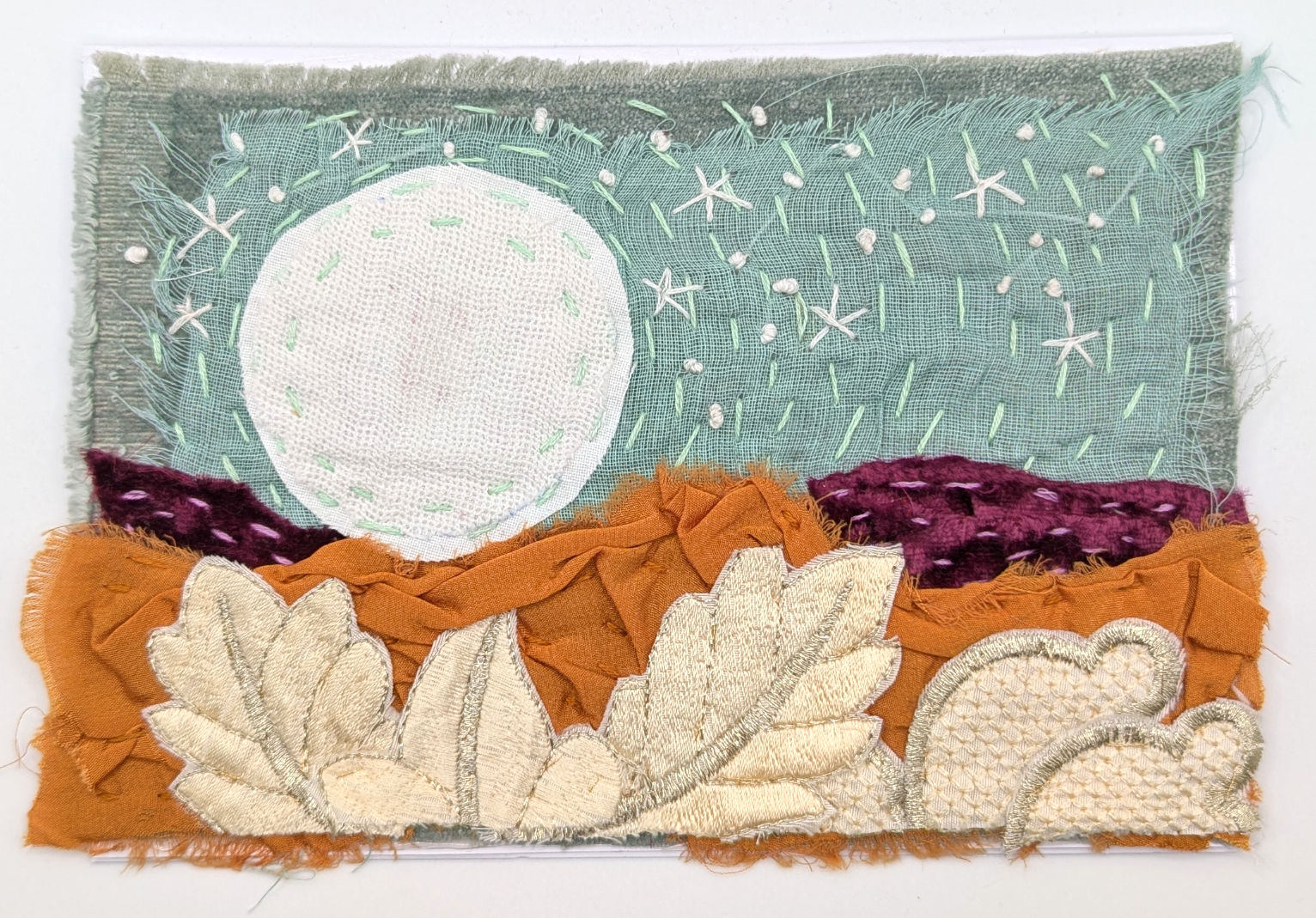 Art Card, Fall Moon
