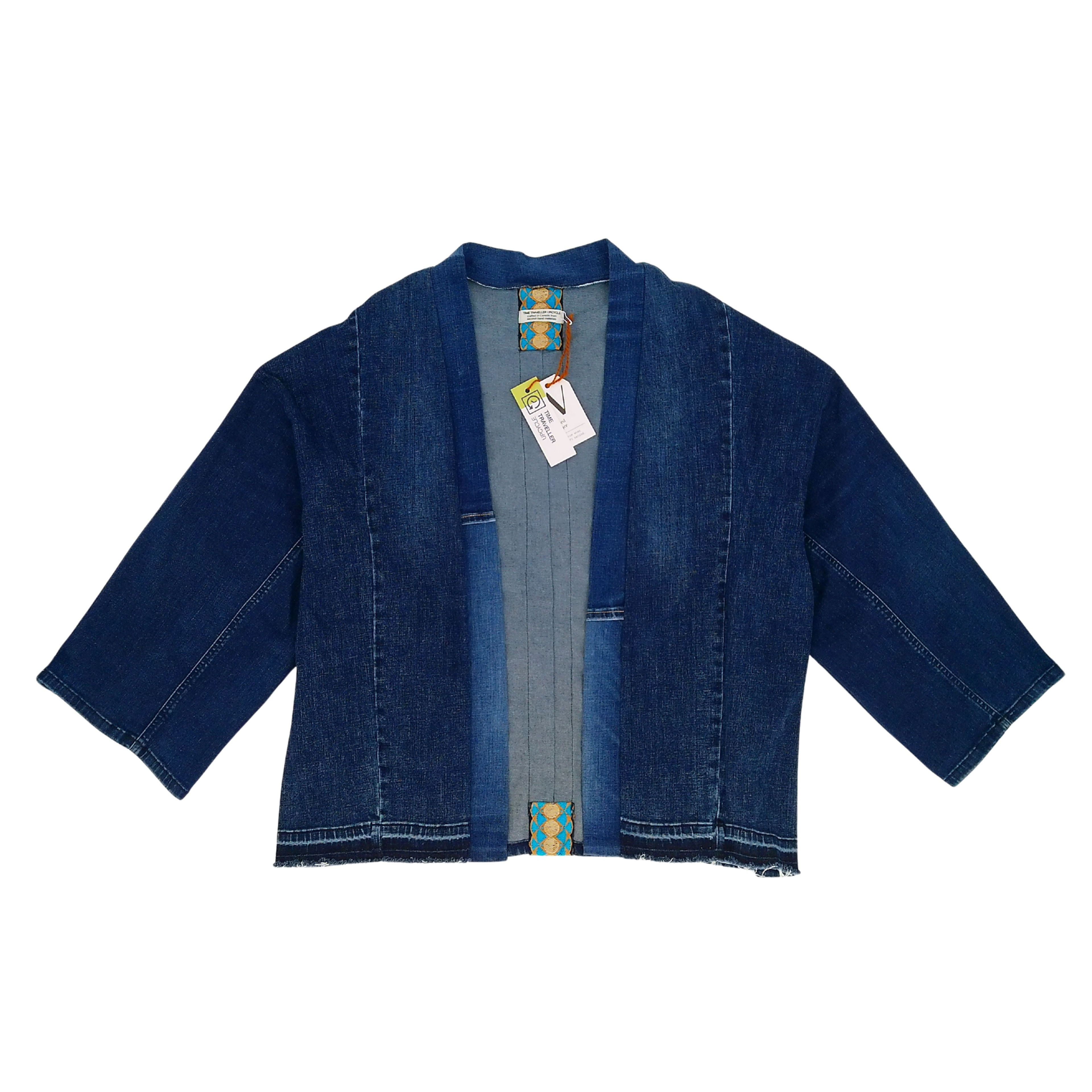 Coat, Dark Denim Blue Spine
