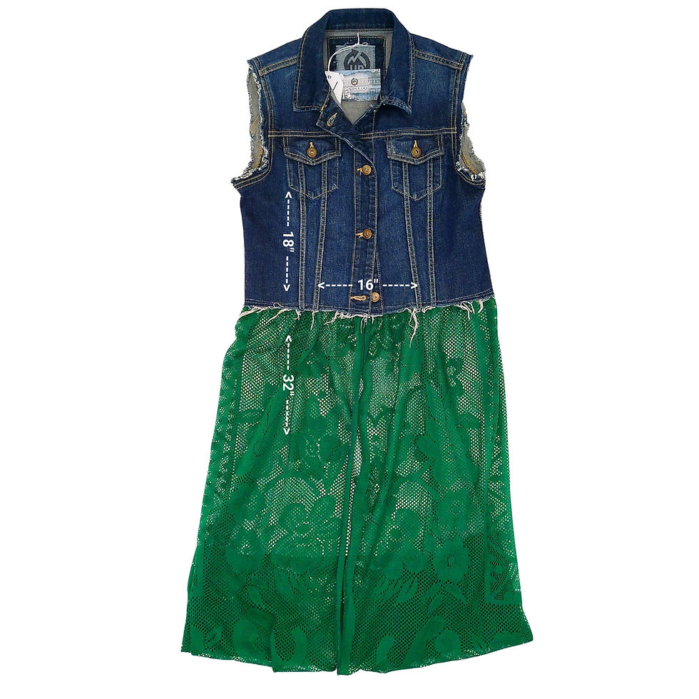 Thumbnail: Duster, Denim & Tablecloth