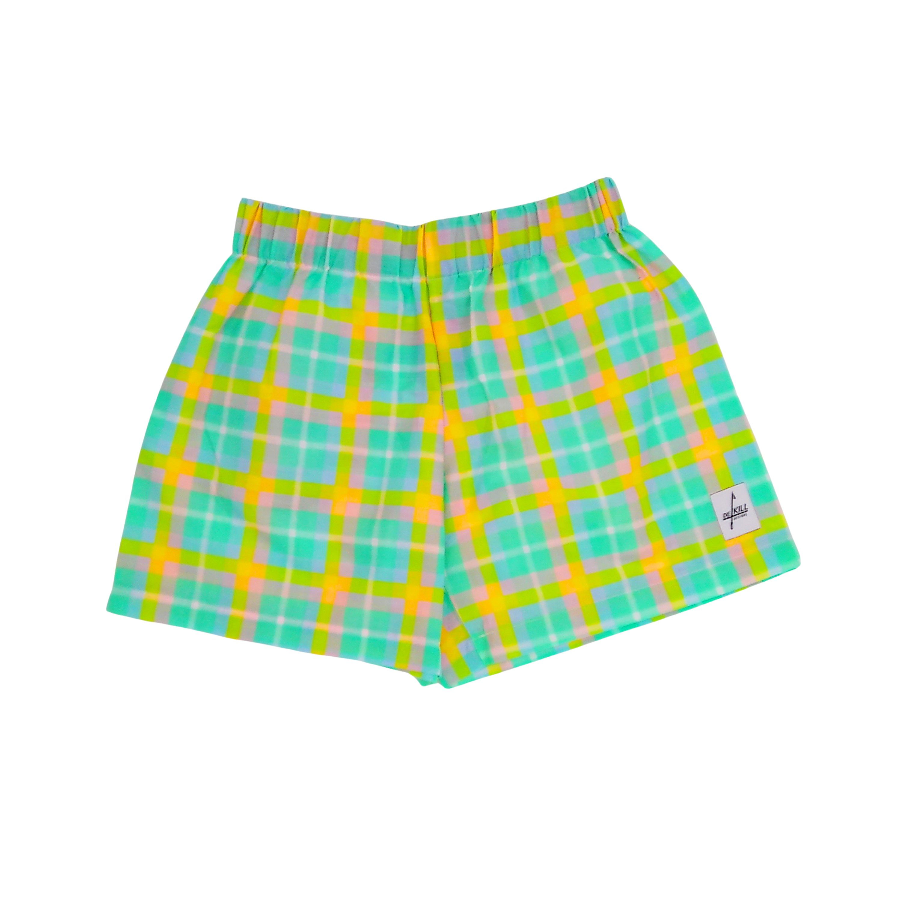 Shorts, Happy Plaid