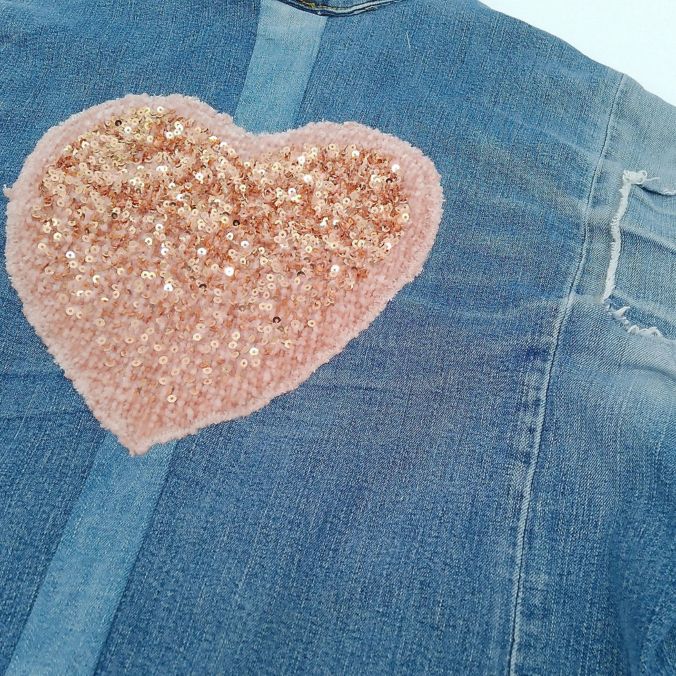 Thumbnail: Coat, Soft Heart Denim
