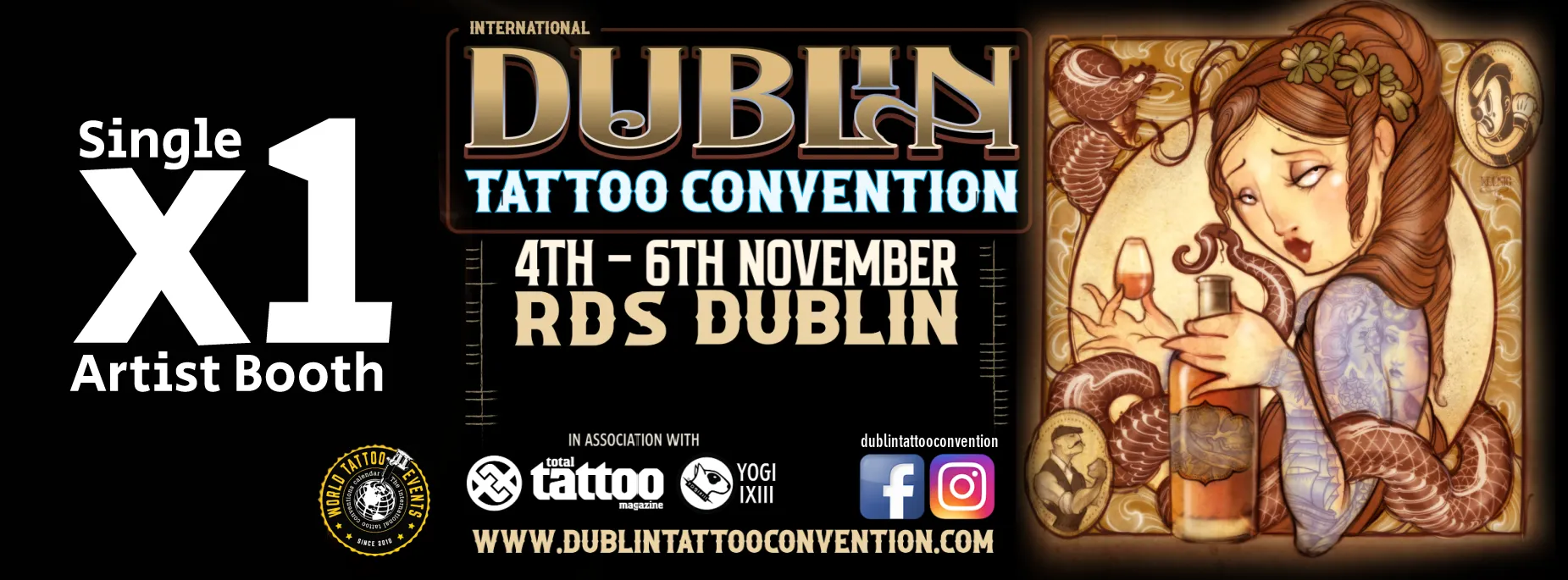 Single Artist Booths - 50% Deposit