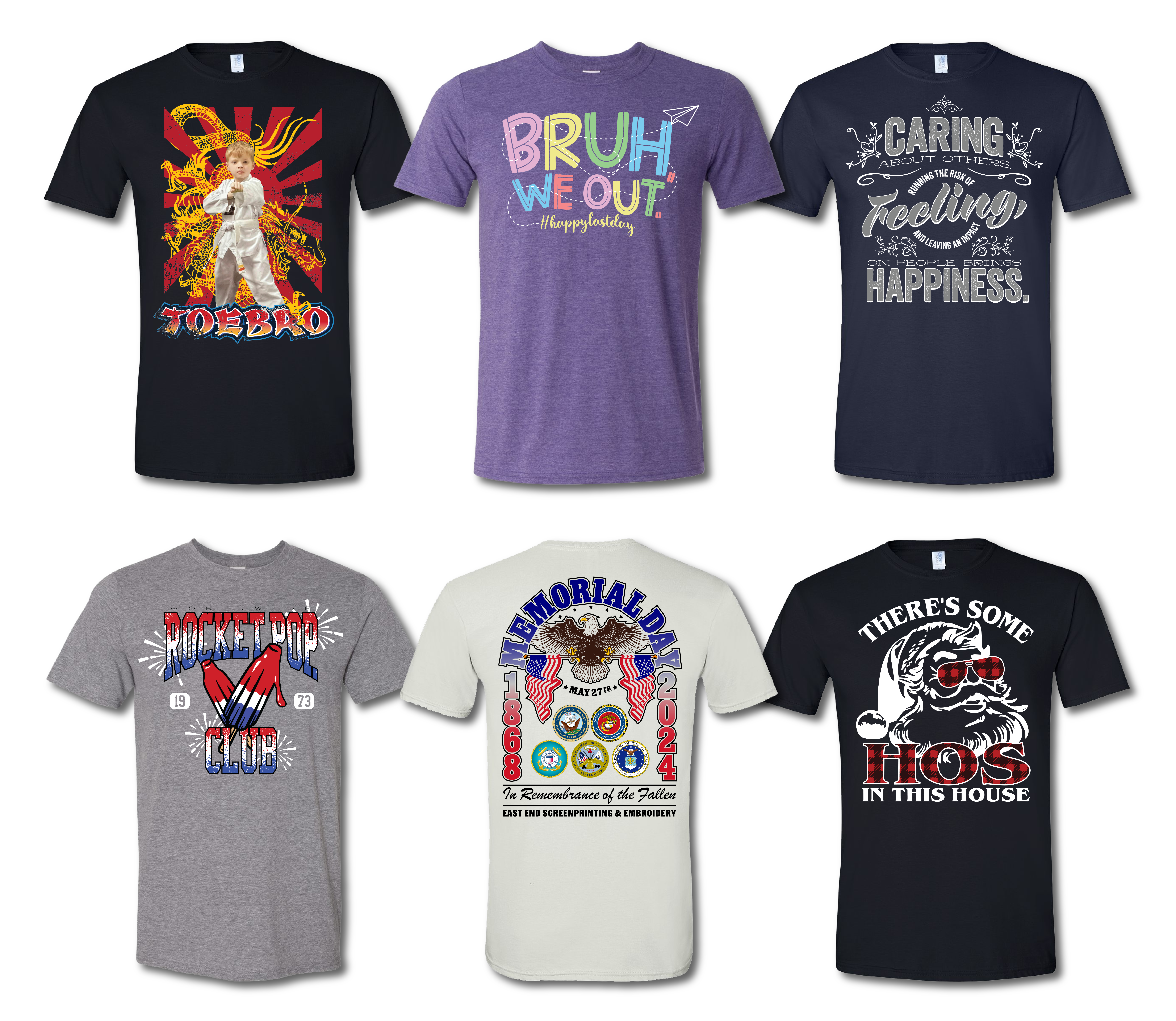 Assorted T-Shirts
Gildan Designs
