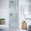 Thumbnail: ANZZI Passion Series 24 in. by 72 in. Frameless Hinged shower door with Handle