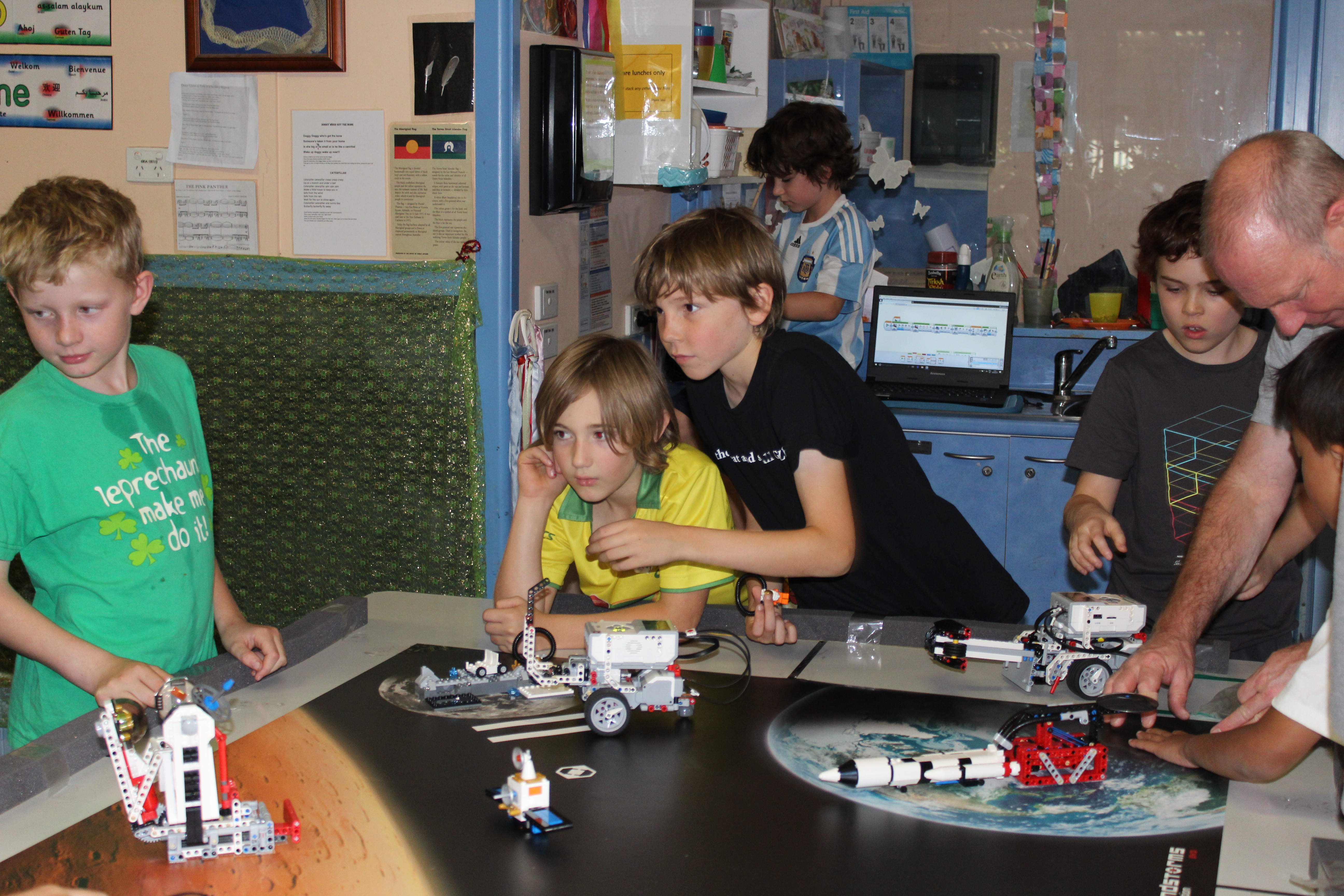 Lego Mindstorms space challenge