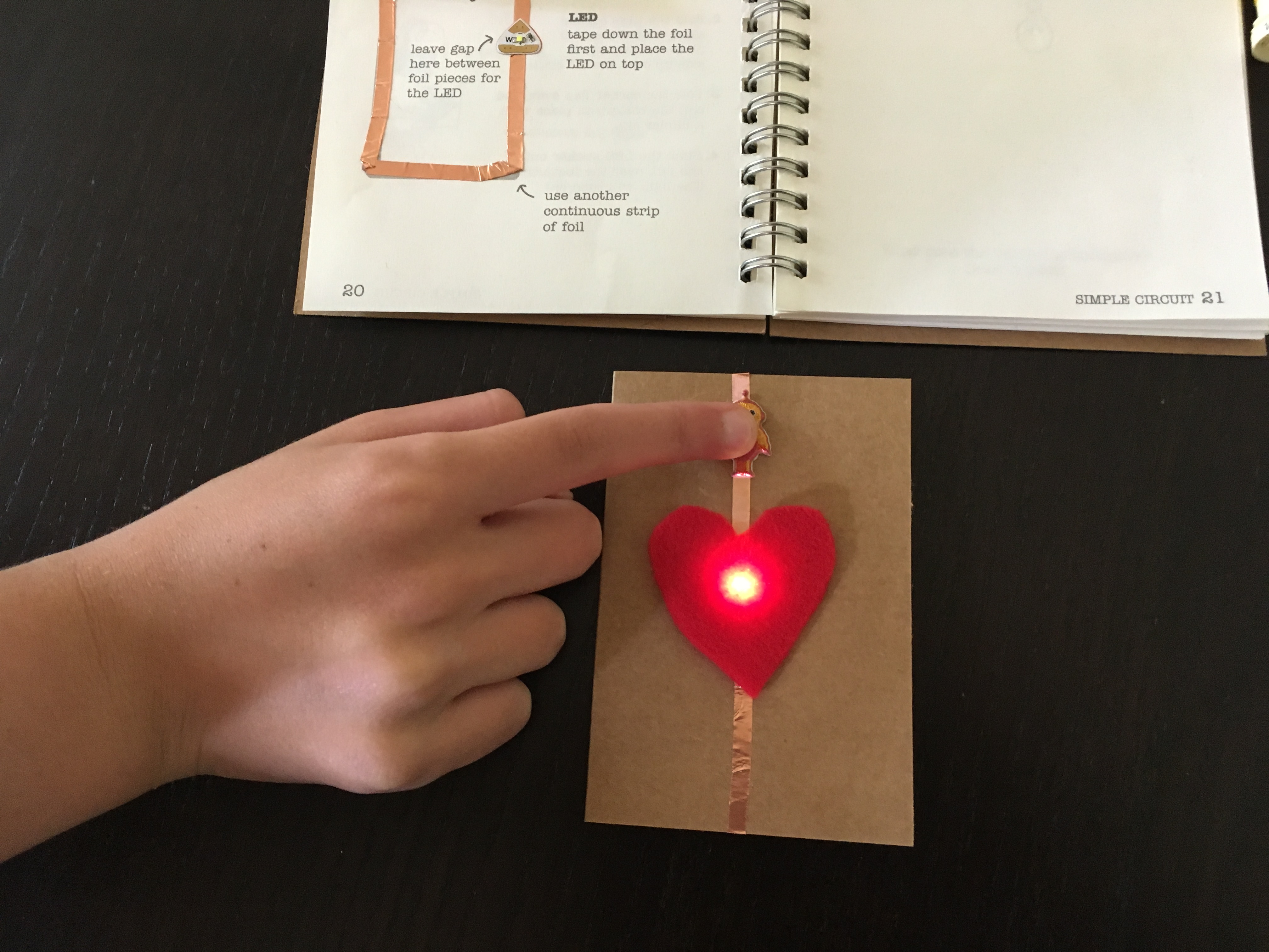 Paper circuits workshop