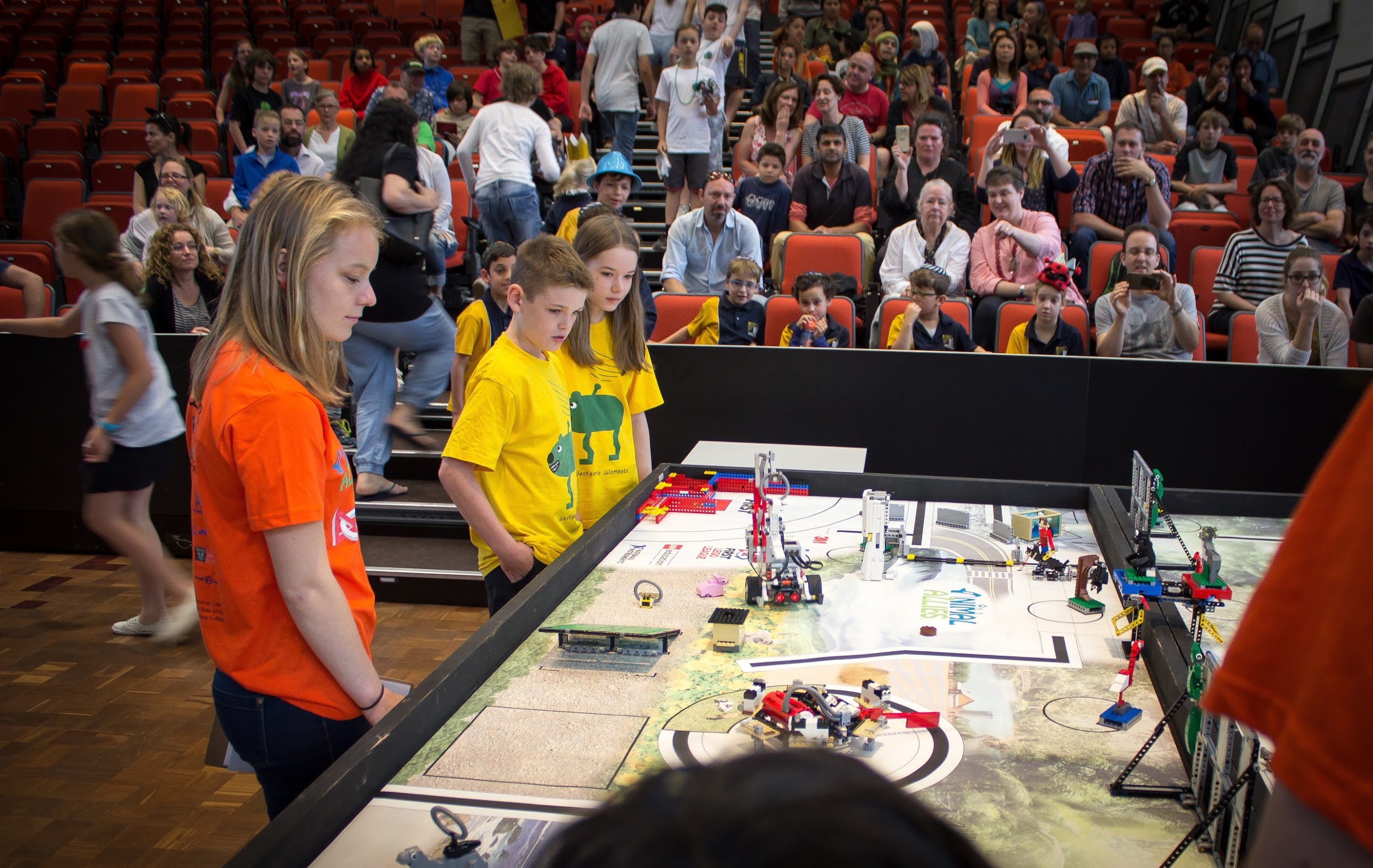 Wombats at First Lego League