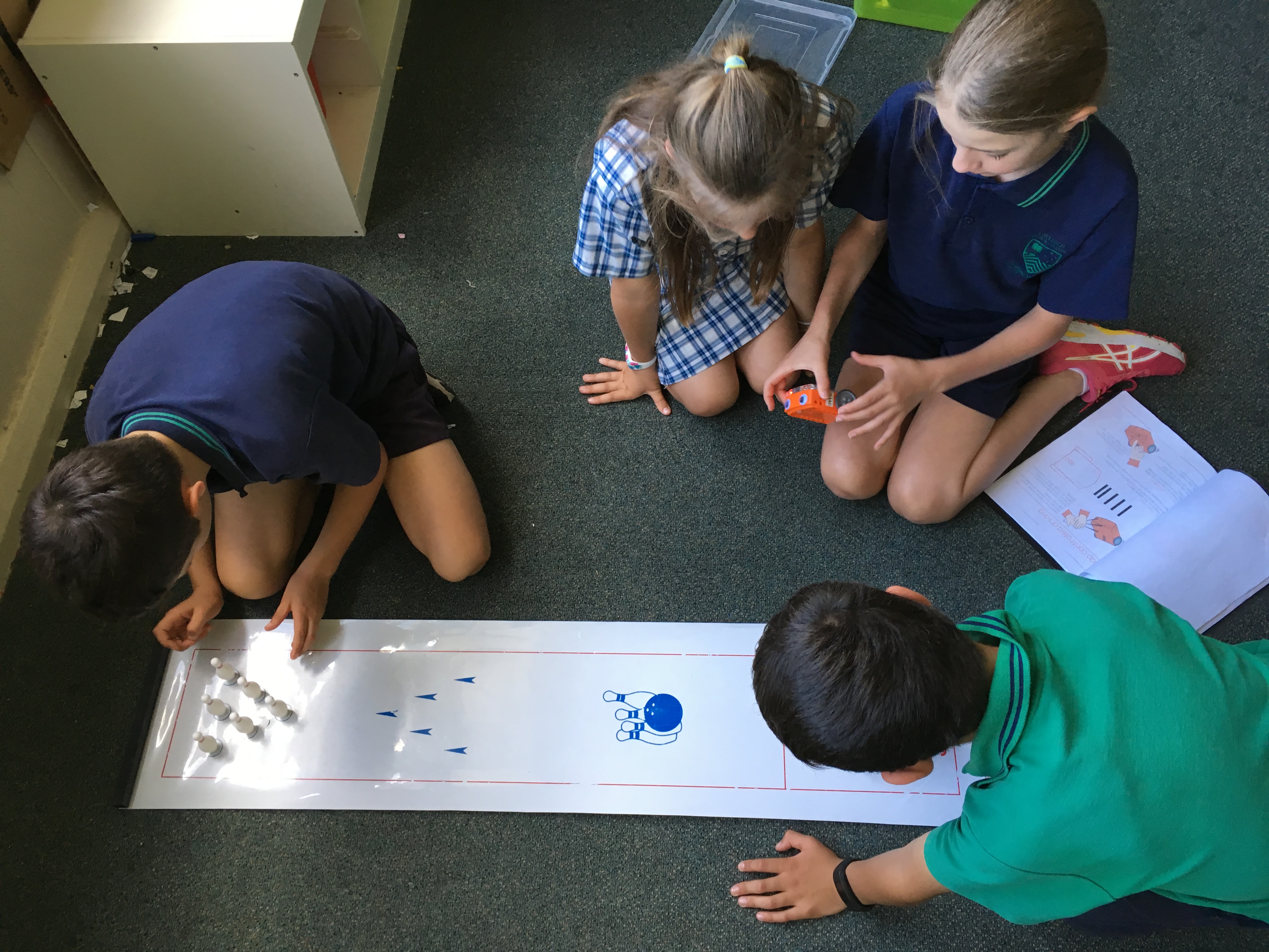 Grade 3/4 coding robotics incursion