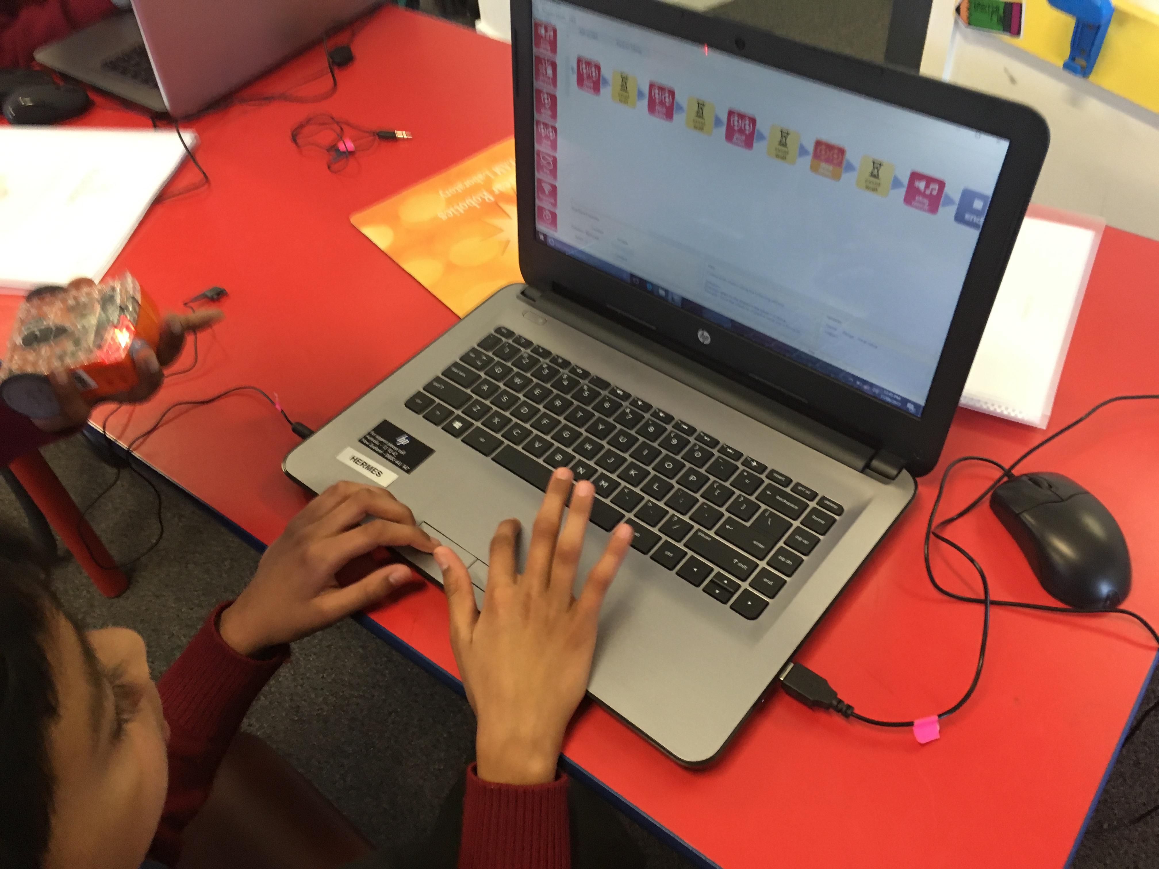 Coding & robotics incursion