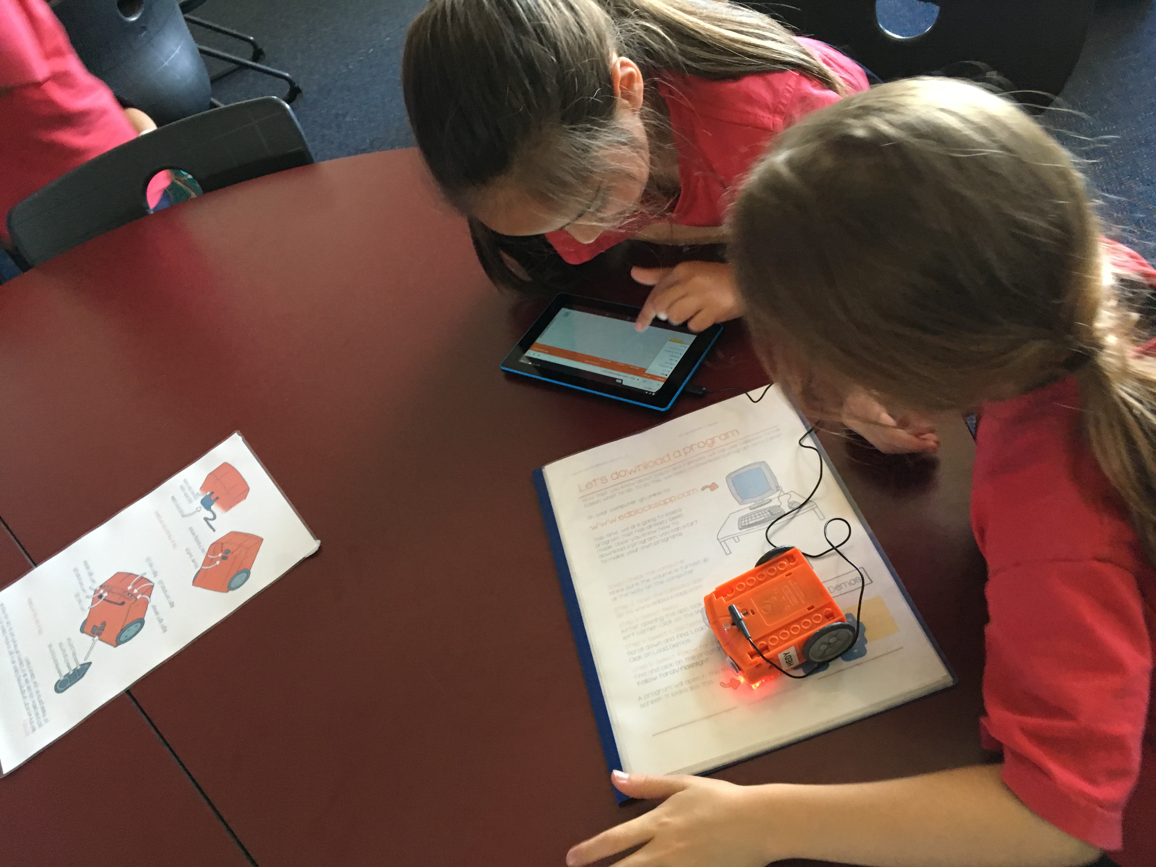 Grade 3/4 coding robotics incursion