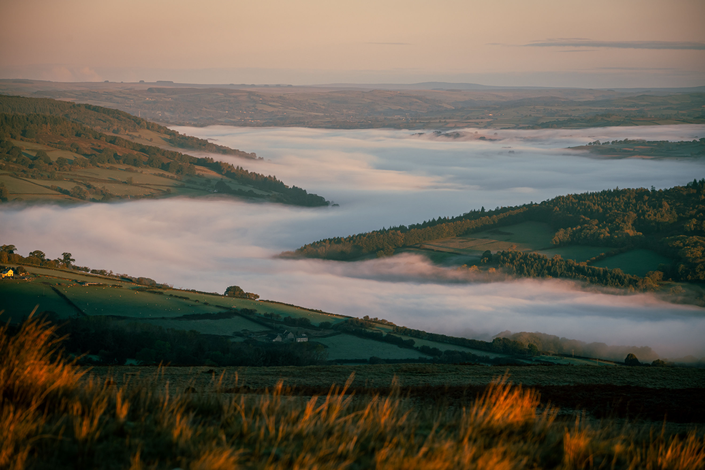 Llangynidr Cloud Inversion Print