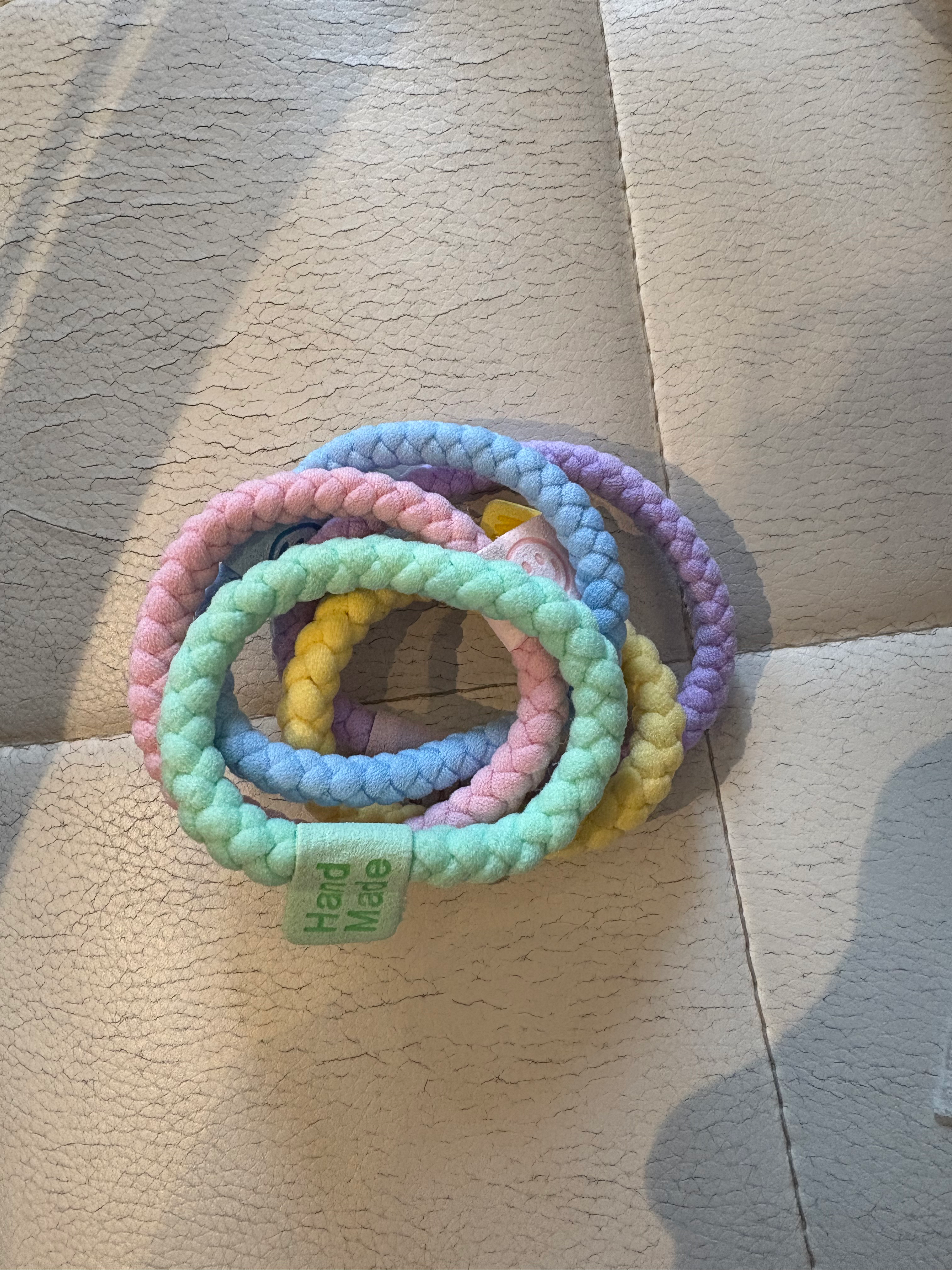294 -5 Piece Braided Hair Tie Set