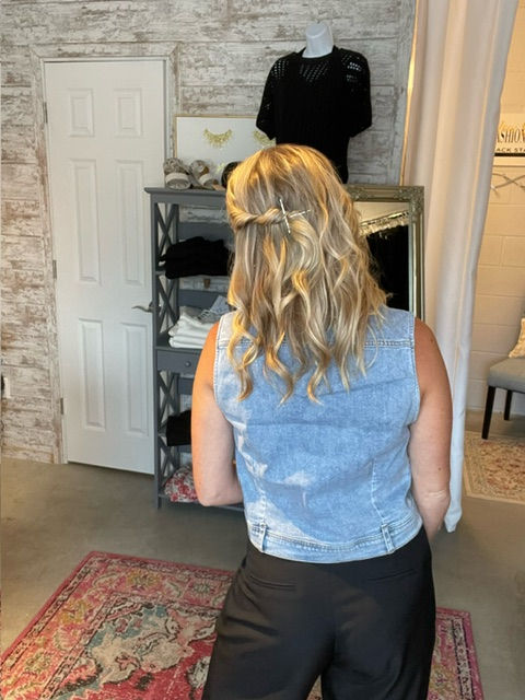 Thumbnail: 171 -Comfort Stretch Denim Vest