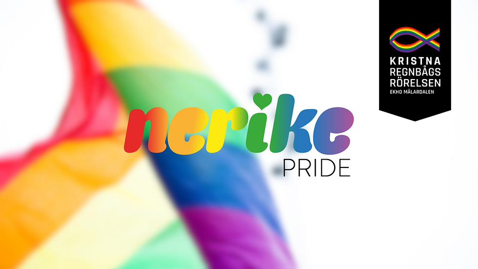 Vi deltar i Nerike Pride Örebro