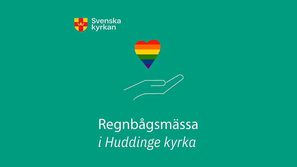 Regnbågsmässa i Huddinge kyrka