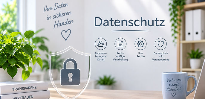 Datenschutz: Ihre Daten in sicheren Händen gemäß DSGVO.