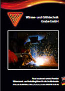 Schweißer mit Funken, Wärme- und Glühtechnik Gruber GmbH, Wärmebehandlung Großindustrie.