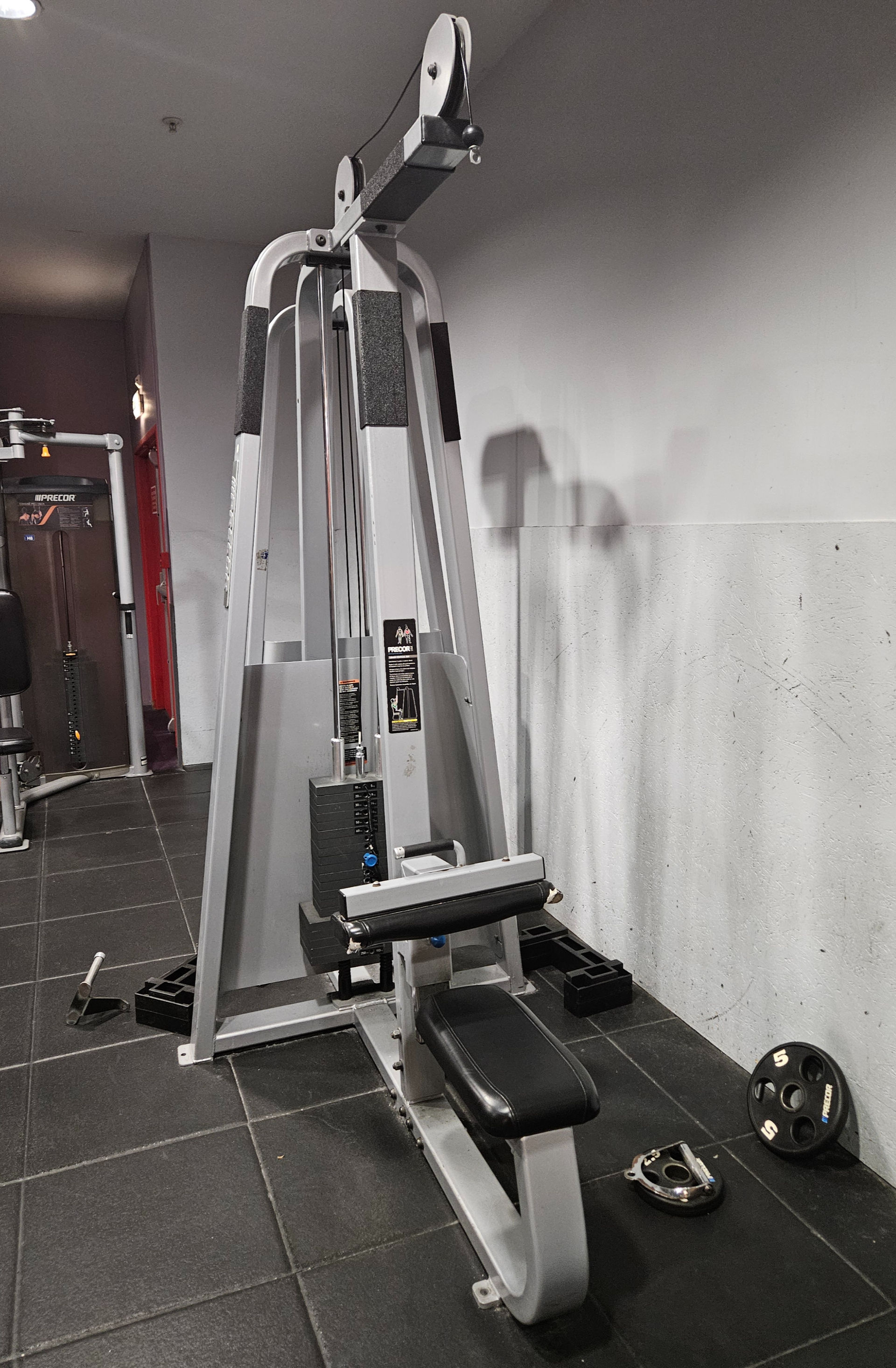 Tirage nuque Precor Icarian