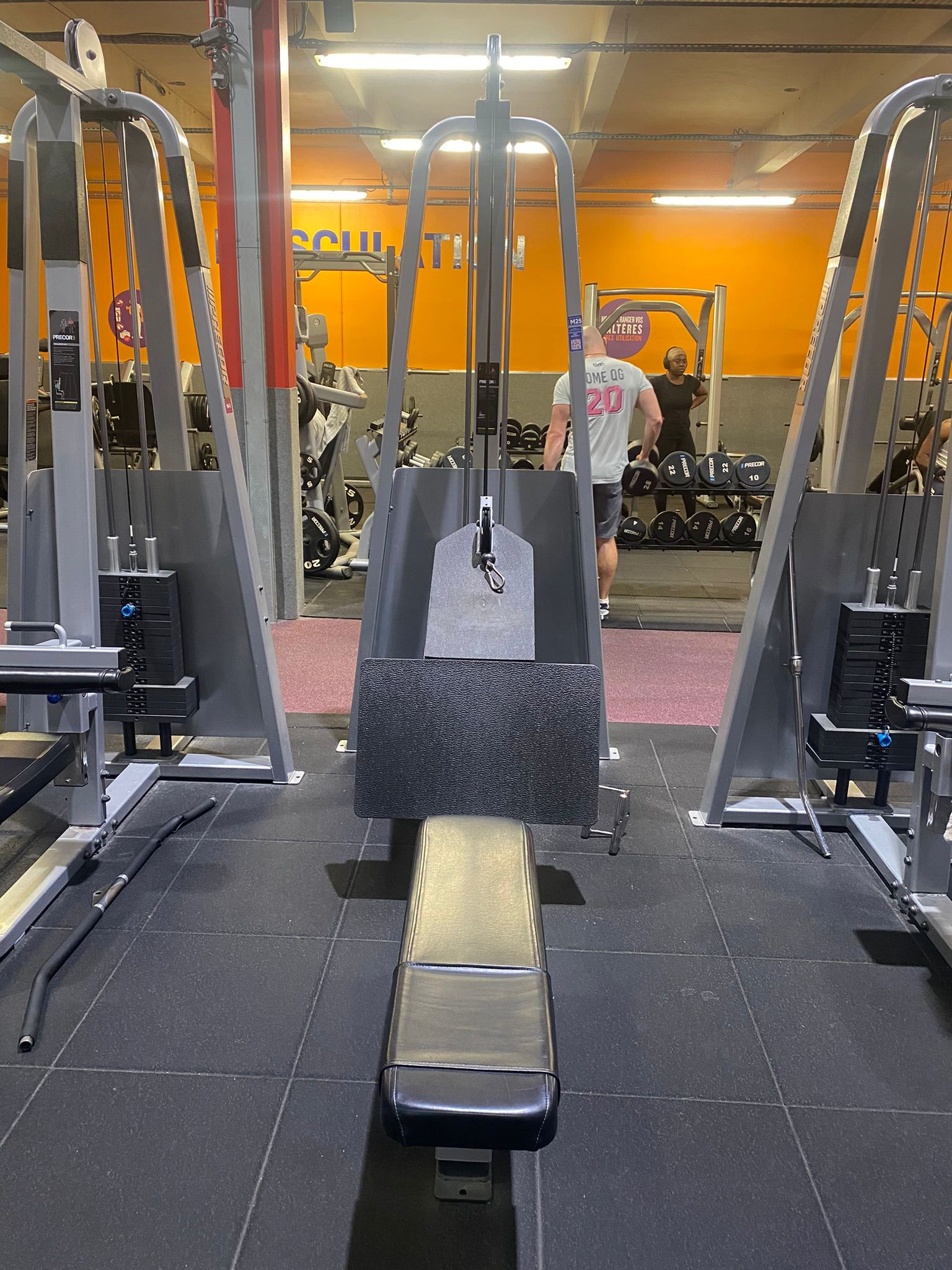 Tirage horizontal Precor Icarian