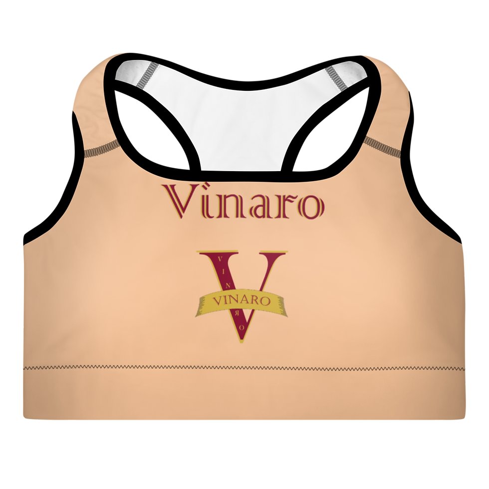 Μικρογραφία: Vinaro Women Padded Sports Bra Nude