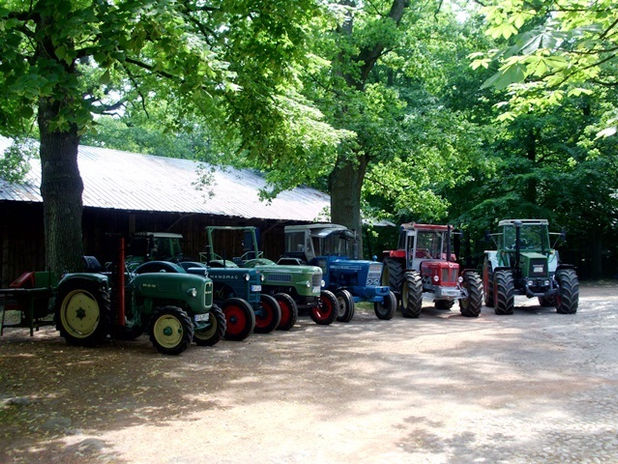 Oldtimer auf dem Bauernhof