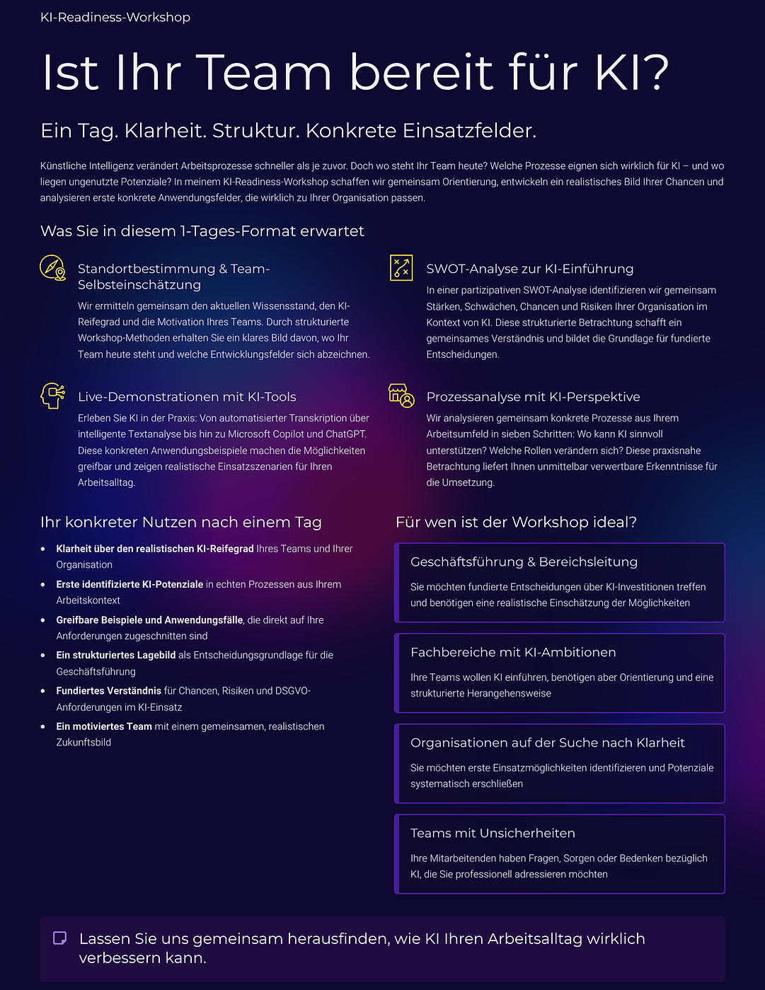 KI-Readiness-Workshop