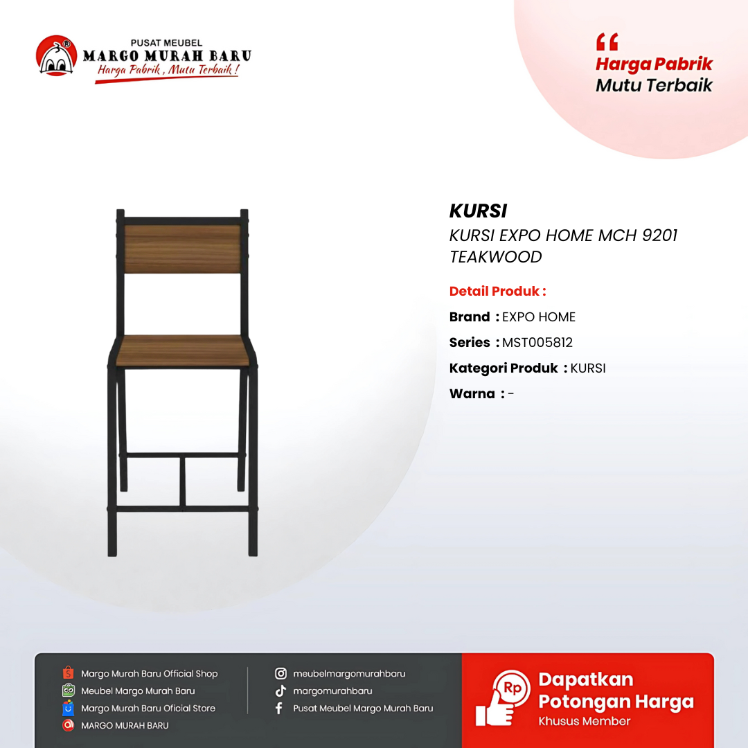 KURSI EXPO HOME MCH 9201 TEAKWOOD